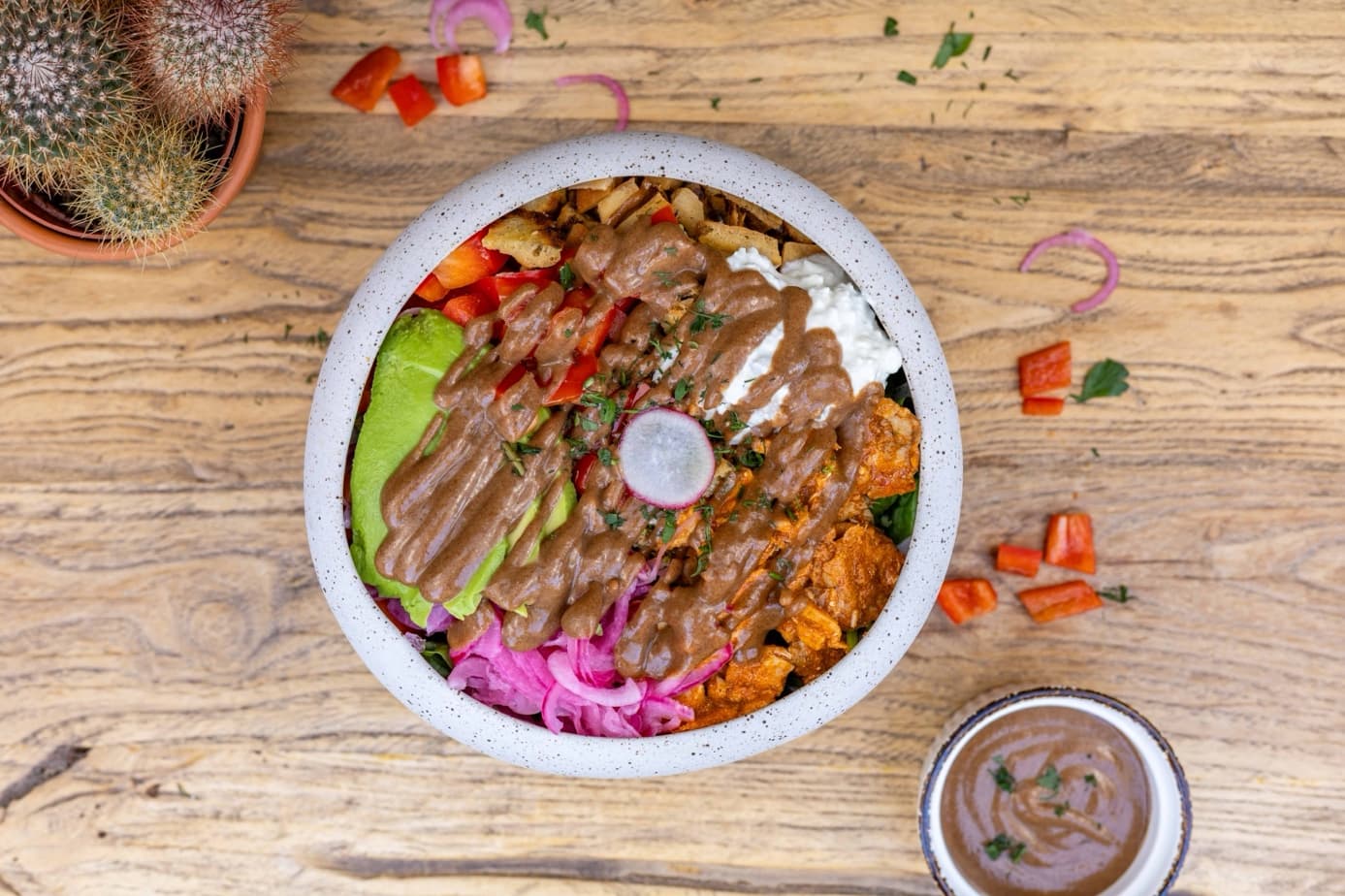 Chicken power bowl